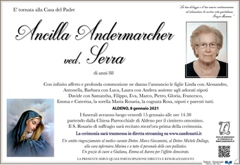 Andermarcher Ancilla ved. Serra