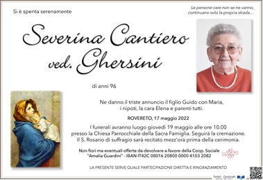 Cantiero Severina ved. Ghersini