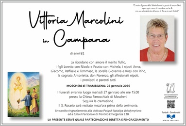 Marcolini Vittoria in Campana