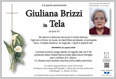 Brizzi Giuliana in Tela