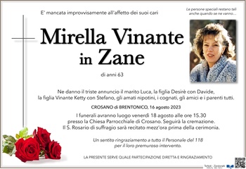 Vinante Mirella in Zane