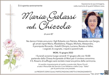 Galassi Maria ved. Chizzola