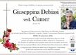 Debiasi Giuseppina ved. Cumer