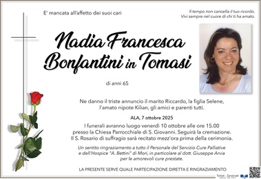 Bonfantini Nadia Francesca in Tomasi