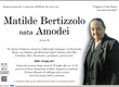 Amodei Matilde ved. Bertizzolo