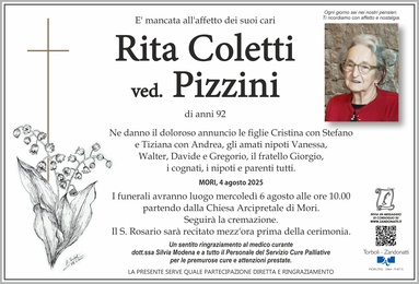 Coletti Rita ved. Pizzini