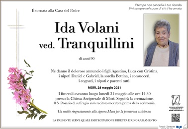 Volani Ida ved. Tranquillini