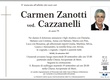Zanotti Carmen ved. Cazzanelli
