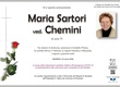 Sartori Maria ved. Chemini