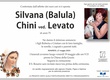 Chini Silvana ved. Levato