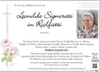 Signorati Leonilde in Riolfatti