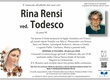 Rensi Rina ved. Todesco