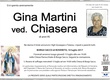 Martini Gina ved. Chiasera