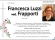 Luzzi Francesca ved. Frapporti
