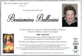 Ballarini Beniamina