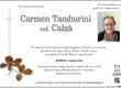 Tamburini Carmen ved. Calzà
