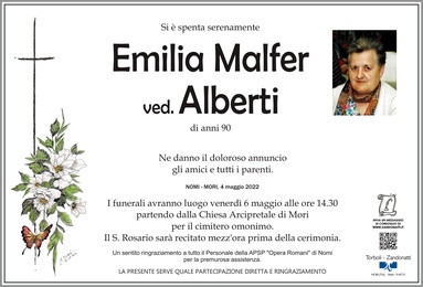 Malfer Emilia ved. Alberti