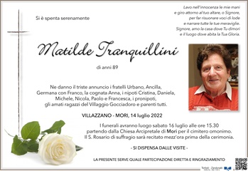 Tranquillini Matilde