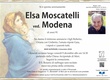 Moscatelli Elsa ved. Modena