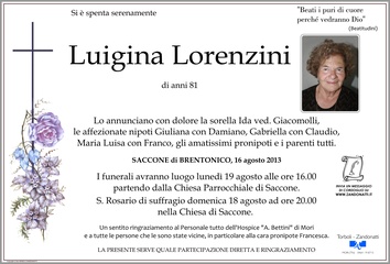 Lorenzini Luigina