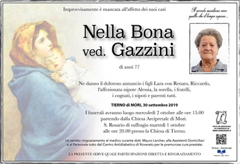 Bona Nella ved. Gazzini