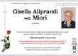 Aliprandi Gisella ved. Miori