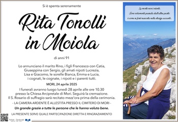 Tonolli Rita in Moiola