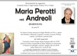 Perotti Maria ved. Andreoli