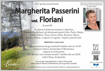 Passerini Margherita ved. Floriani
