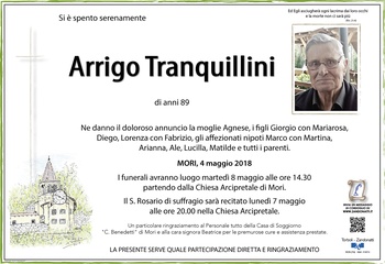Tranquillini Arrigo