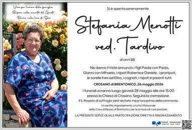 Menotti Stefania ved. Tardivo
