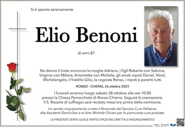 Benoni Elio Benoni Elio