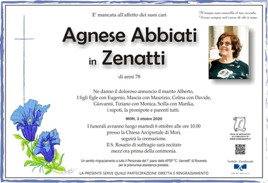 Abbiati Agnese in Zenatti