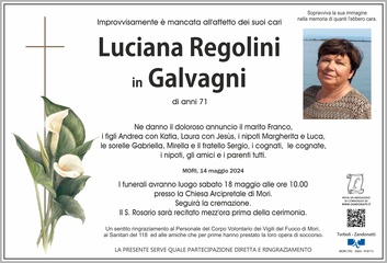 Regolini Luciana in Galvagni
