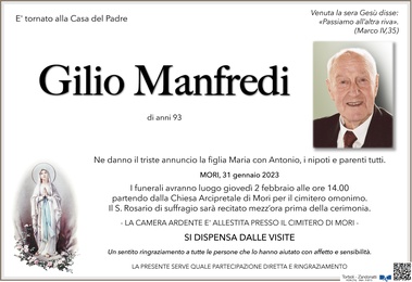 Manfredi Gilio