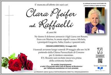 Pfeifer Clara ved. Raffaelli