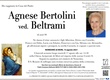 Bertolini Agnese ved. Beltrami