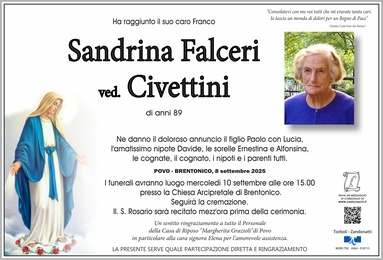 Falceri Sandrina ved.Civettini