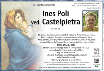 Poli Ines ved. Castelpietra