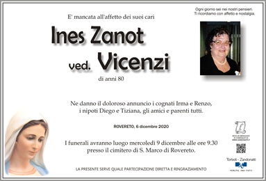 Zanot Ines ved. Vicenzi