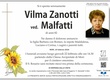 Zanotti Vilma ved. Malfatti