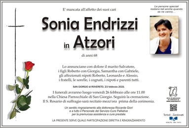 Endrizzi Sonia in Atzori