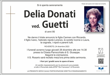 Donati Delia ved. Guetti