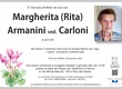 Armanini Margherita ved. Carloni