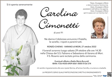 Cimonetti Carolina