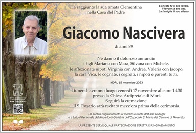 Nascivera Giacomo