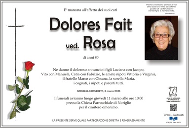 Fait Dolores ved. Rosa