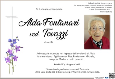 Fontanari Alda ved. Tovazzi