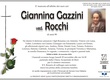 Gazzini Giannina ved. Rocchi