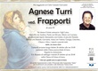Turri Agnese ved. Frapporti